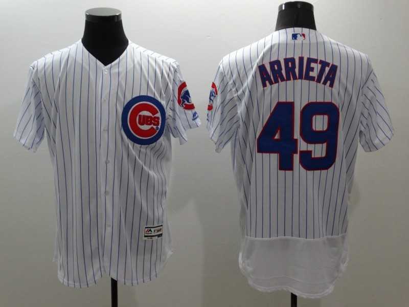 Chicago Cubs #49 Jake Arrieta White 2016 Flexbase Collection Stitched Jersey,We sell and wholesale Chicago Cubs #49 Jake Arrieta White 2016 Flexbase Collection Stitched Jersey on line form chian!